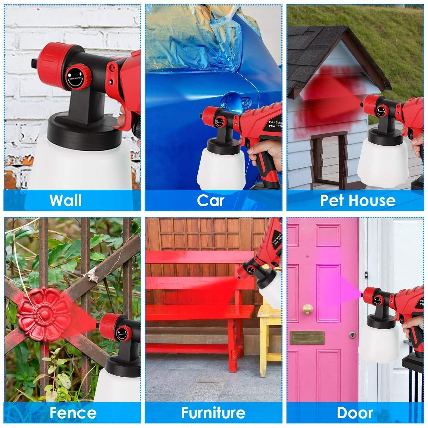 750W Electric Paint Sprayer