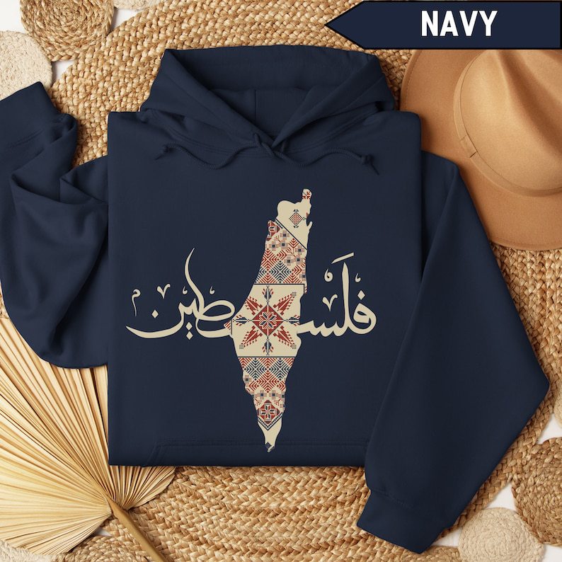Hoodies Palestine Traditional Hoodie Arabic