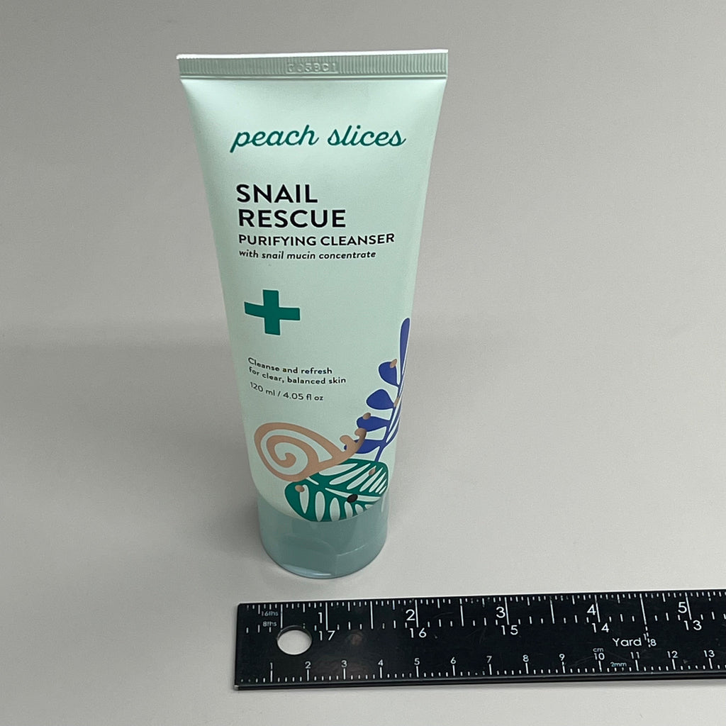PEACH SLICES Snail Rescue Purifying Cleanser w/ Snail Mucin 4.05fl oz