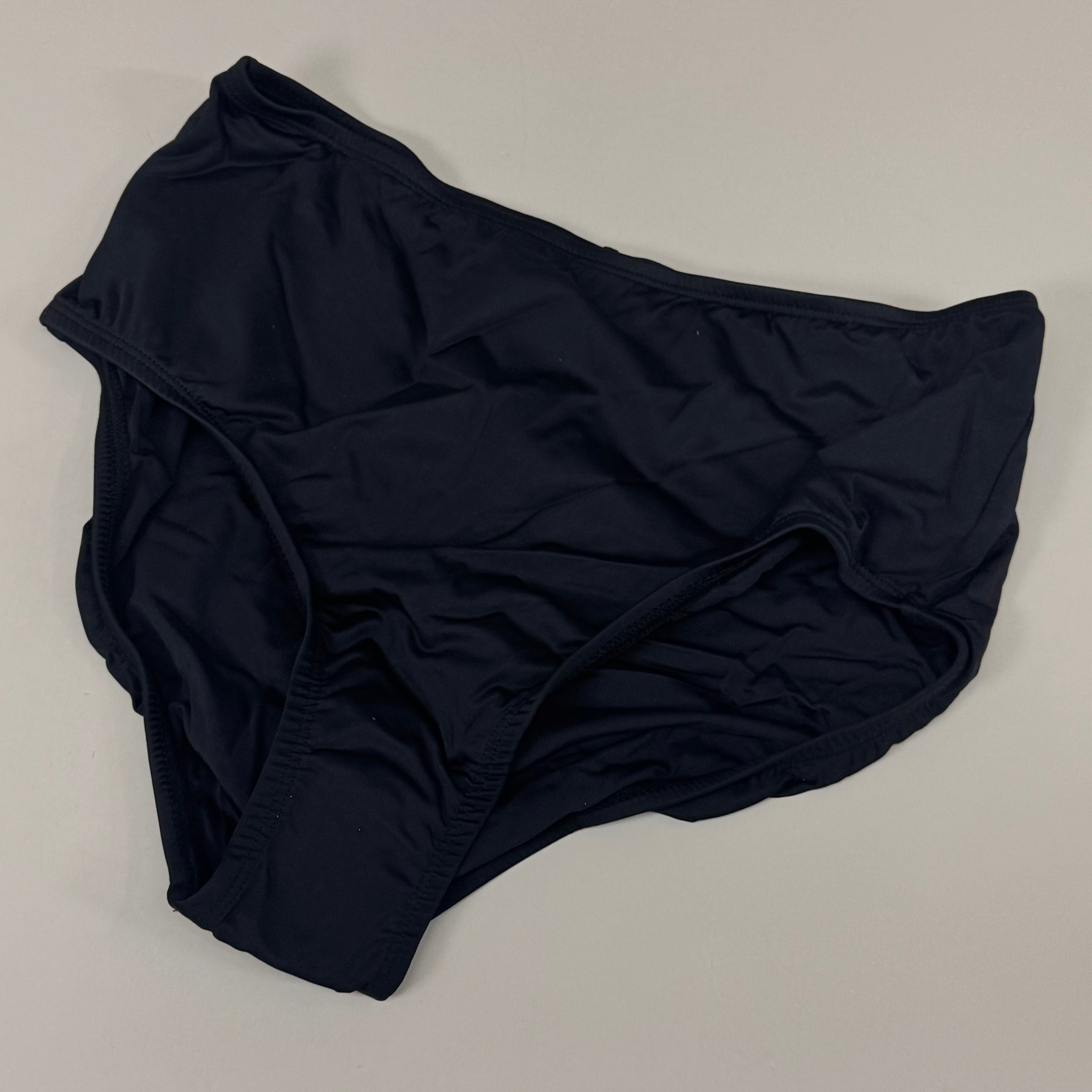 JANTZEN Womens Bathing Suit Women's Black Tankini Sz-8 JZ22731S