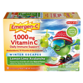 Emergen-C Vitamin C 1000mg Powder Lemon Lime Avalanche (30 Count)
