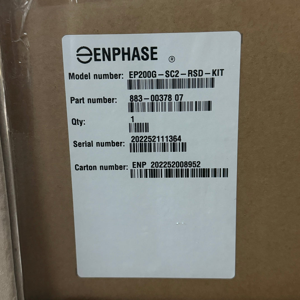 ENPHASE System Controller R2/IQ8 Ready EP200G-SC2-RSD-KIT Grey
