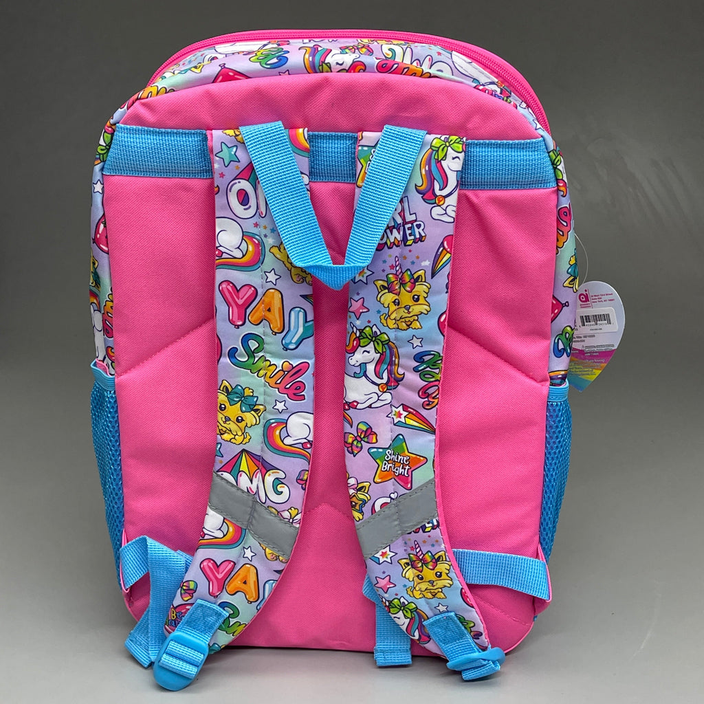 ACCESSORY INNOVATIONS JOJO Siwa Nickelodeon “Be You” Backpack & Lunch Bag Pink