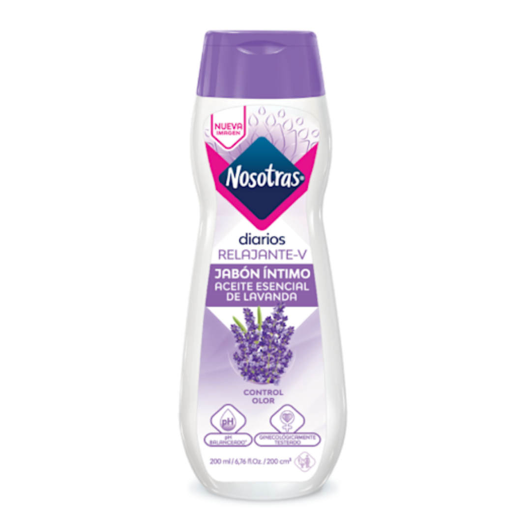 Nosotras Jabón Íntimo Lavanda (7oz)