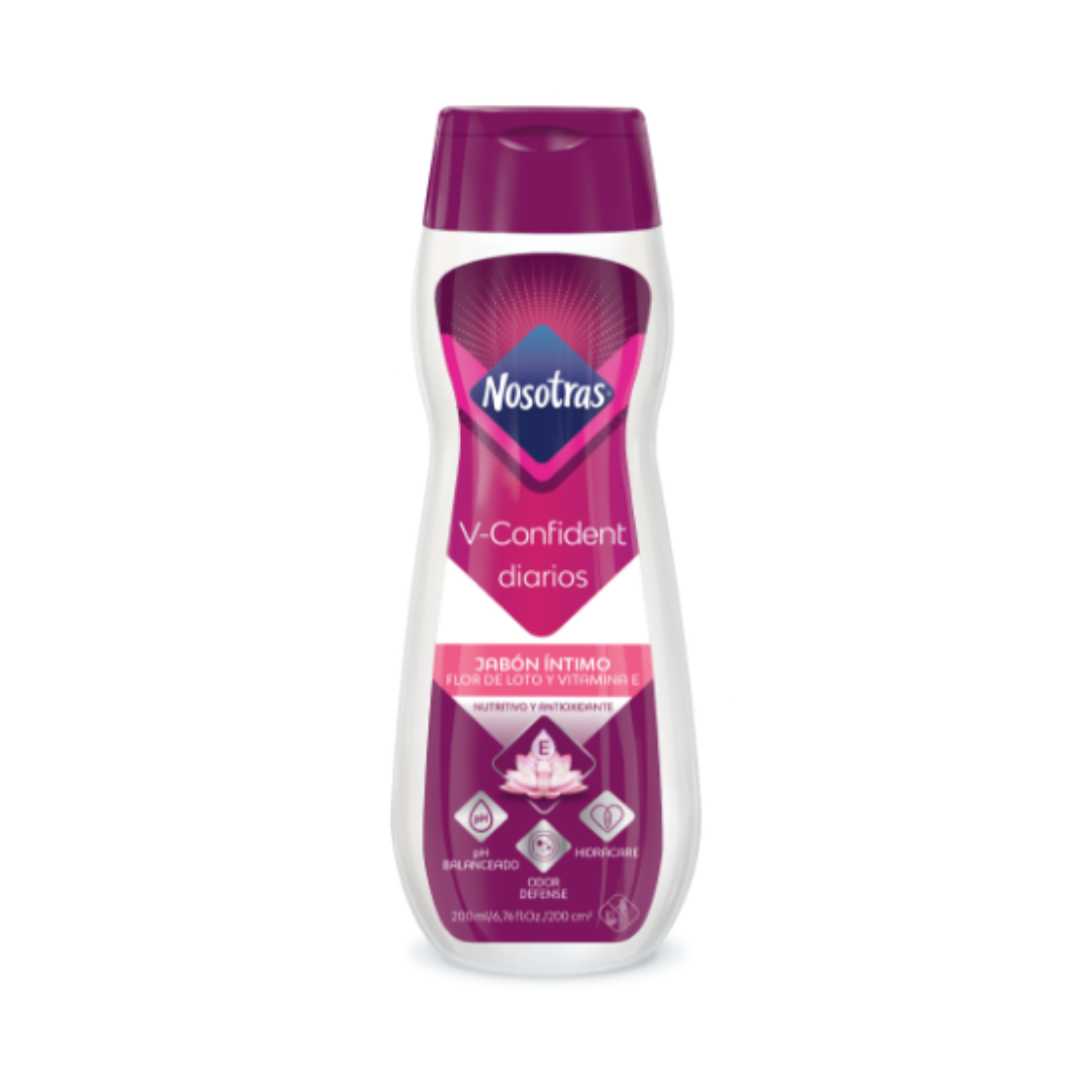 Nosotras Jabón Íntimo V-Confident (7oz)