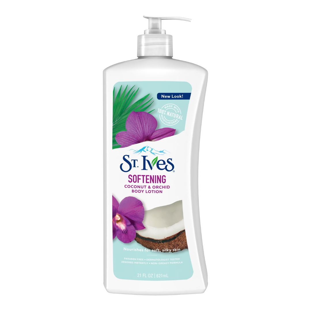 St. Ives Softening Coconut & Orchid Body Lotion (21oz)