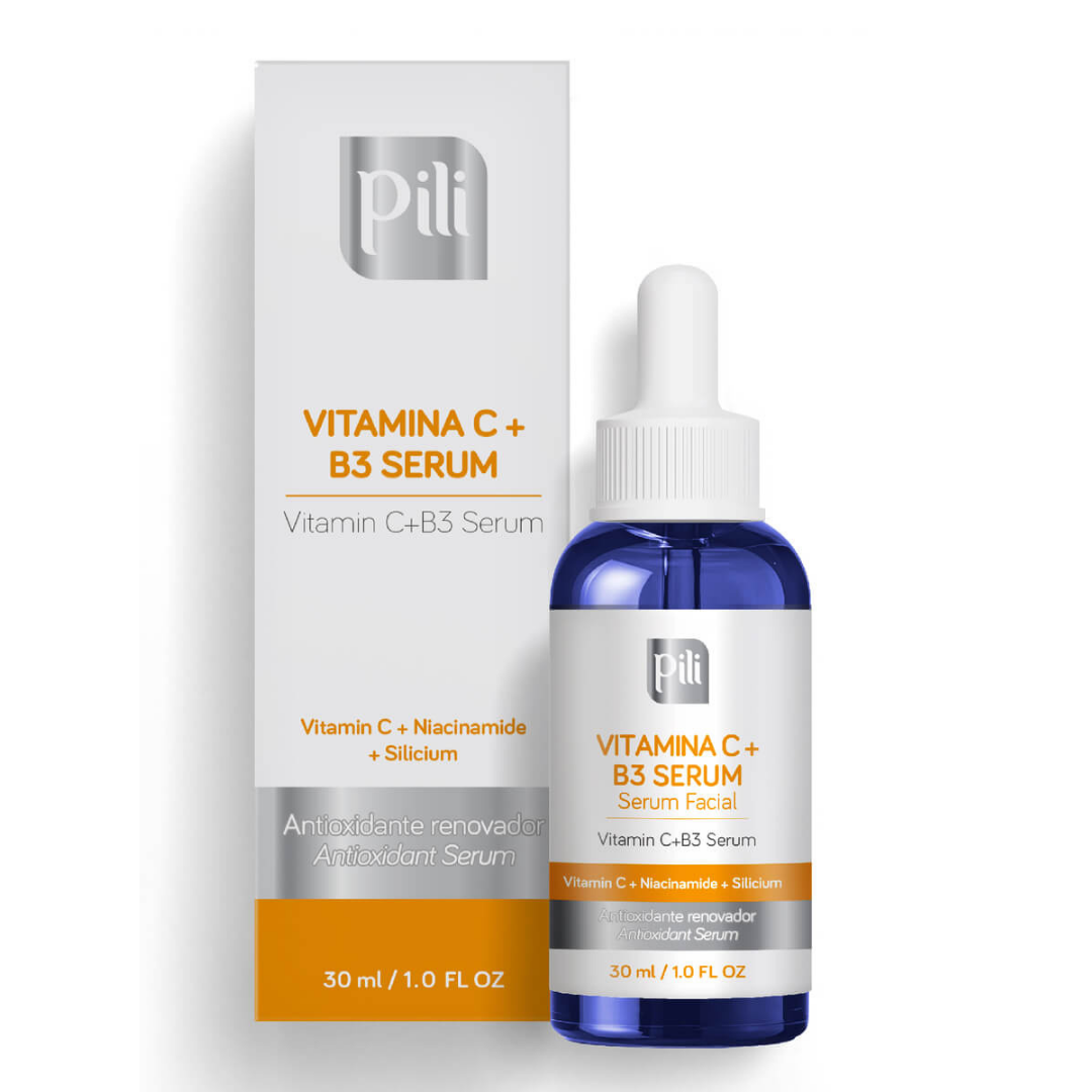 Pili Vitamin C + Niacinamide (B3) Antioxidant Serum (1oz)