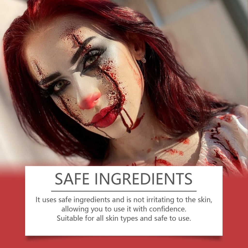 Halloween Fake Blood Cream Can Wash Fake Blood Vampire Zombie Blood Halloween Prank Props