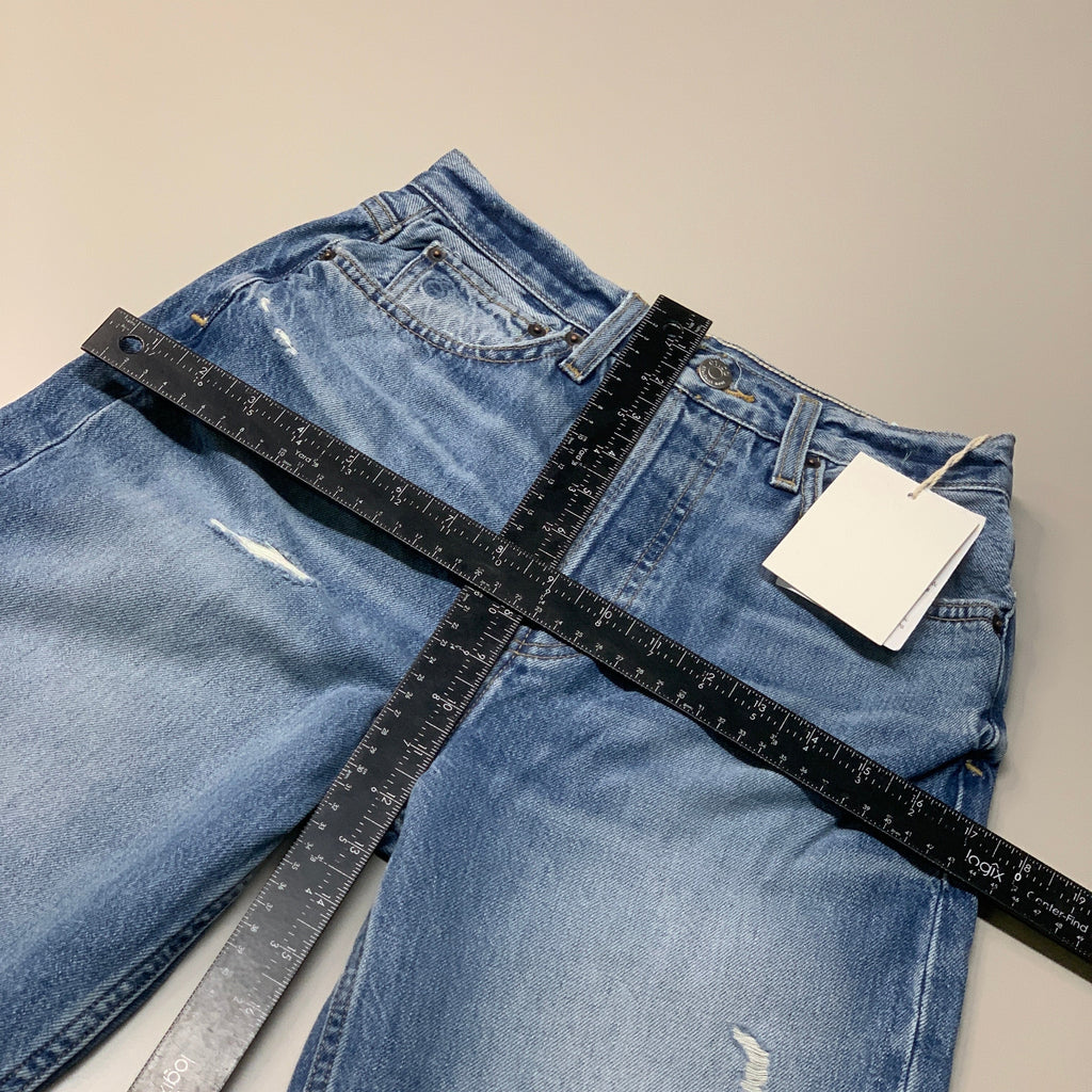 ETICA Bryce Pinch Waist Boyfriend Pant Canyon Reef Certified Organic Size 25 EW178281