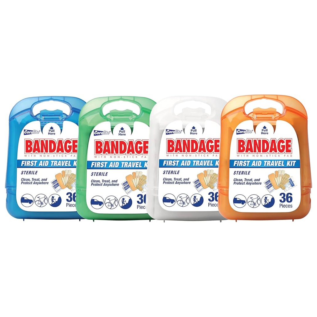 First Aid Travel Kit (36 Pieces)