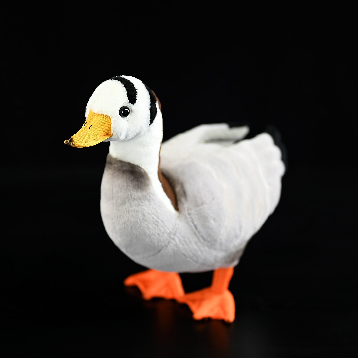 Plumage Toy Of The Brant Bird, White-headed Goose Doll