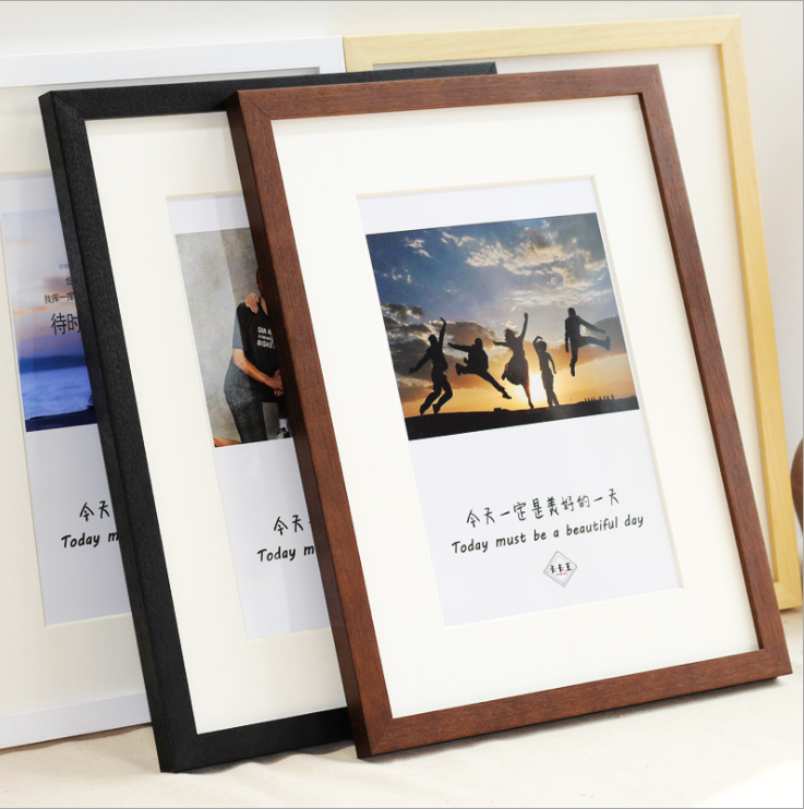 Developing photos, customizing solid wood picture frame, wall hanging 8k4ka3a4 36 "24 20" advertising poster mounting