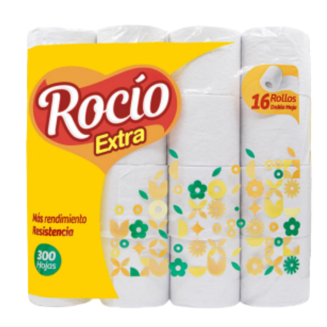 Rocío Extra Toilet Paper 16 Rolls