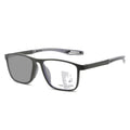 Ultralight Outdoor Photochromic Reading Glasses Fashion Trend Color Changing Progressive Multifocal Eyeglasses Finished Eyewear