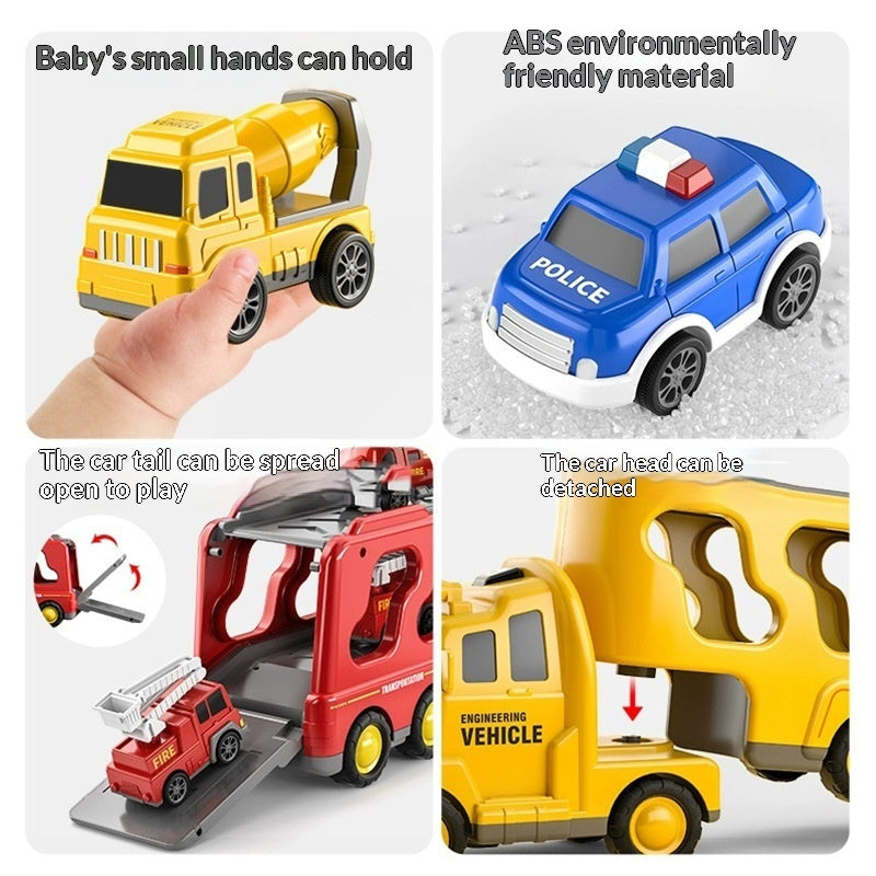 Engineering Vehicle Toy For Kids With Lights And Music