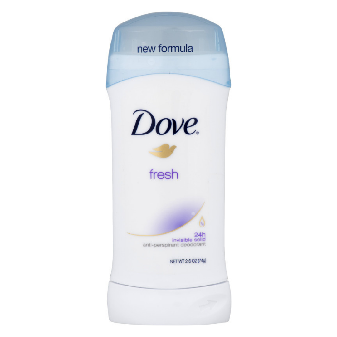Dove Fresh Invisible Solid Antiperspirant Deodorant (2.6 oz)