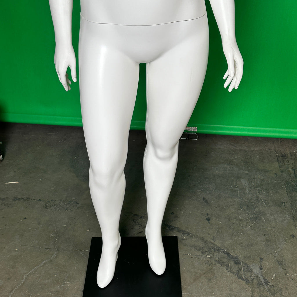 Realistic High-Quality Full-Body Female Mannequin "Natalie.4, Pose I" White VM0734