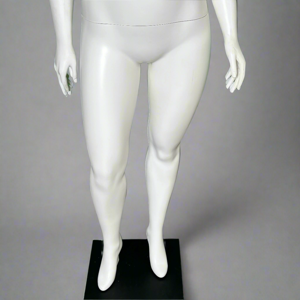 Realistic High-Quality Full-Body Female Mannequin "Natalie.4, Pose I" White VM0734