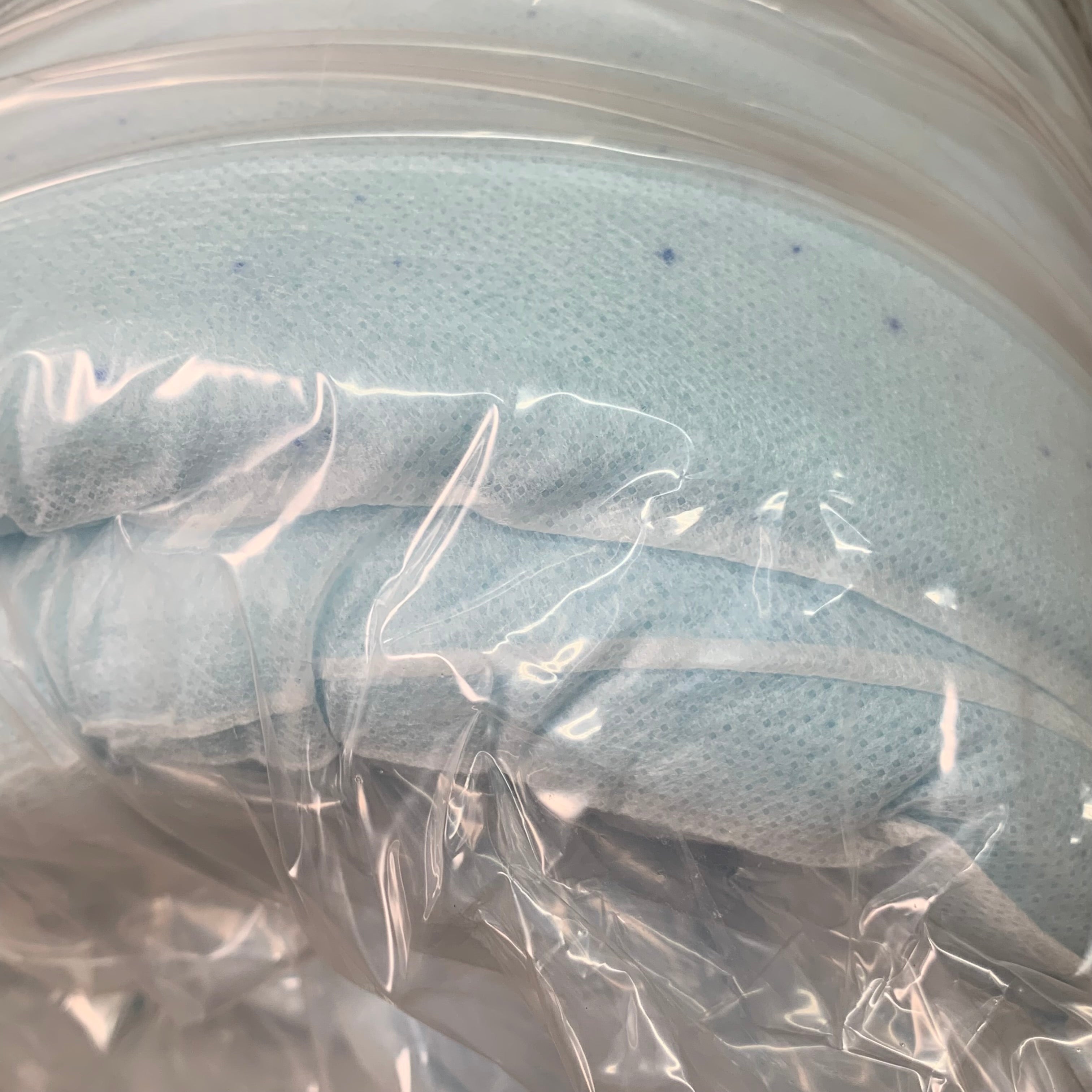 LUCID 3" Gel Memory Foam Mattress Topper Twin Blue LU30TT30GT New