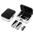 S18 wireless lavalier microphone charging compartment noise reduction reverberation digital display little bee live microphone