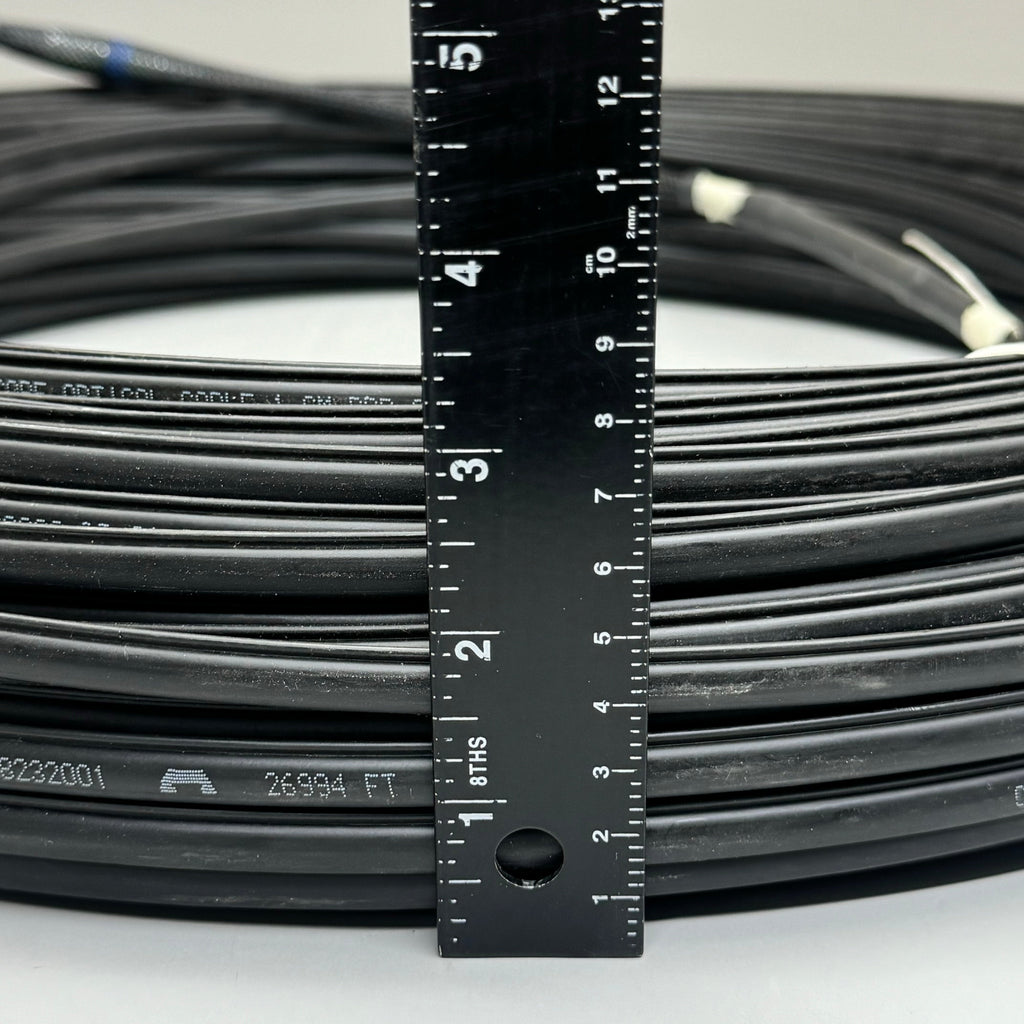 COMMSCOPE Fibre Optic Cable 1-SM RBR 300ft Fiber Material Black
