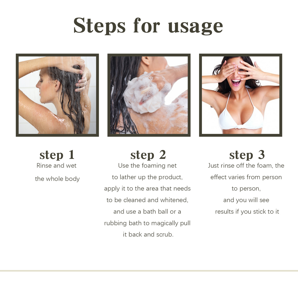 Underarm Whitening Soap, Clean And Repair Dark Skin Acanthosis Nigricans Moisturizing Whitening Beauty Soap