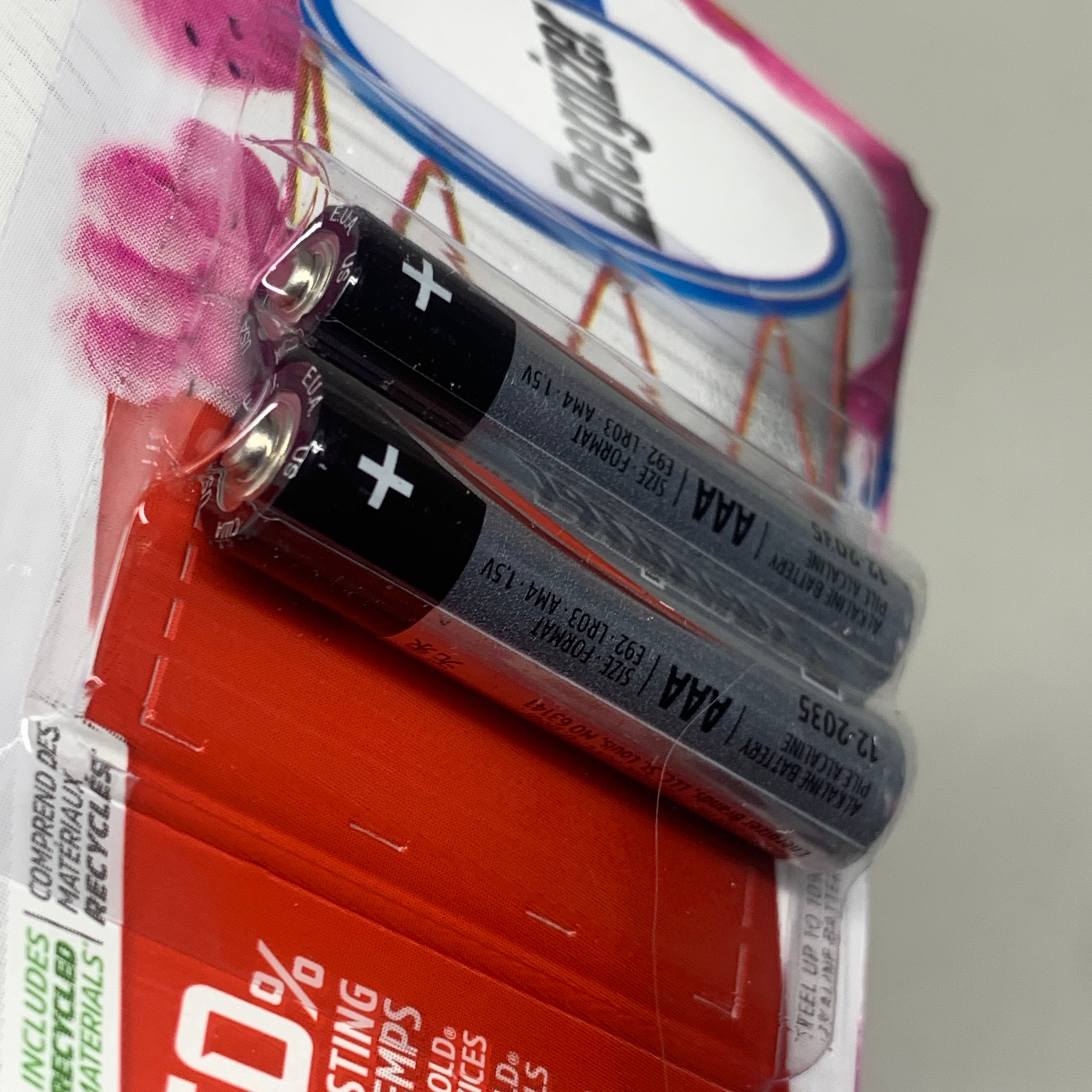 ENERGIZER MAX (4 PACK, 8 Total Batteries) AAA Alkaline Battery E92BP-2