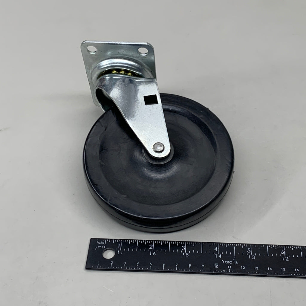 RUBBERMAID COMMERCIAL Heavy Duty Swivel Caster Rigid 5" 33PT92 GRFG29933