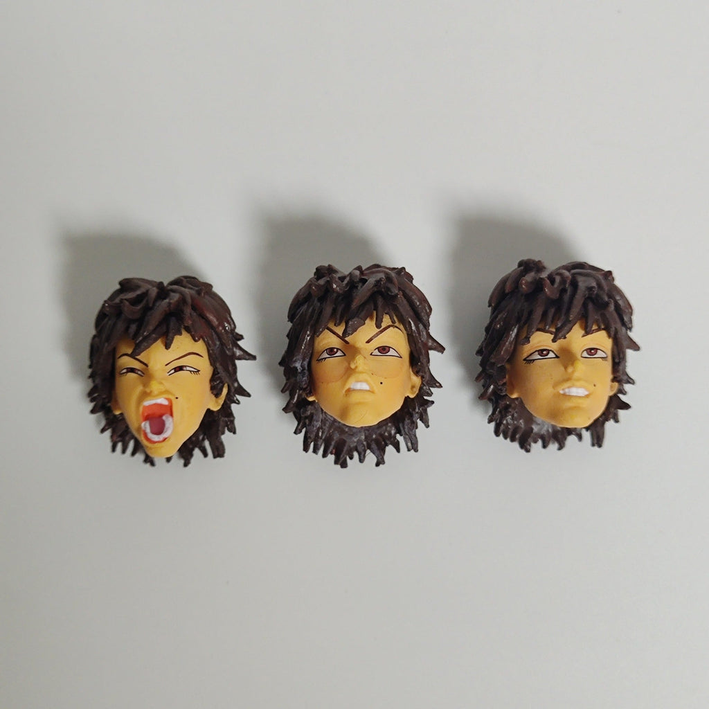 Manga peripheral genius fighting boy Fan Ma Blade Teeth 1/12 joint movable figurine figurine model ornament