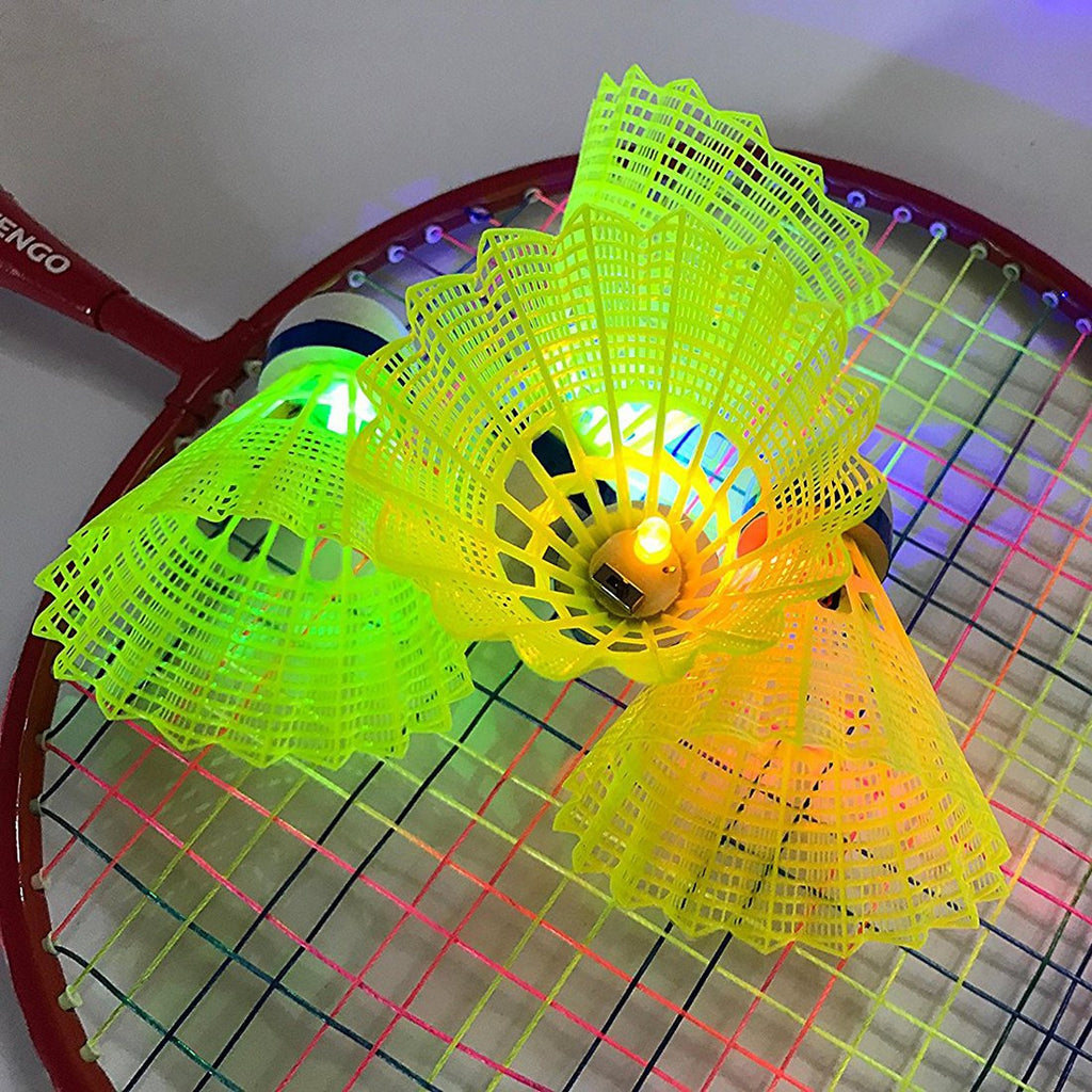 4Pcs Pack LED Luminous Badminton