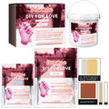 Couple Hand Model Clone Powder, Valentine's Day Diy Gift 3d Hand Model Crafts Creative Home Decoration