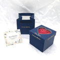 Christmas Eternal Flower Love Rotating Gift Box
