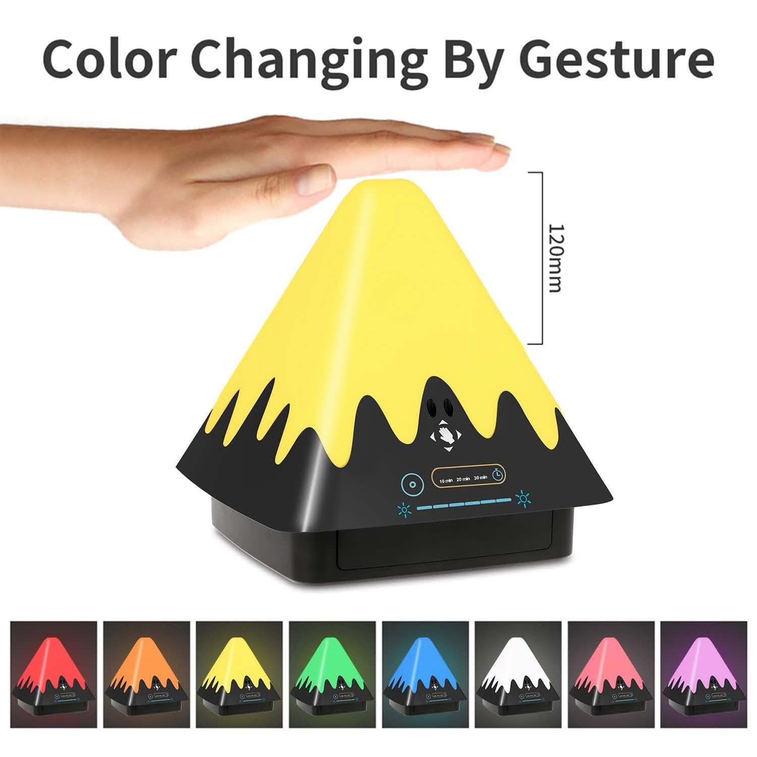 8-Color Touch Control Night Light
