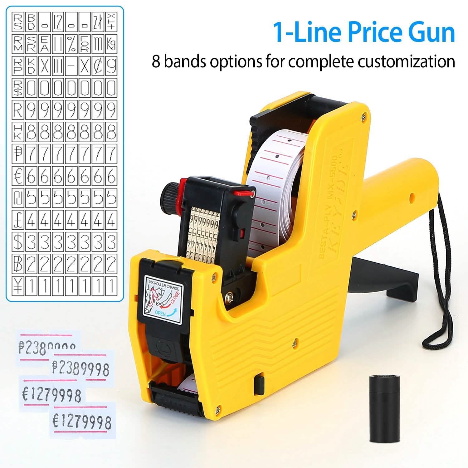 8 Digits Price Numerical Tag Gun