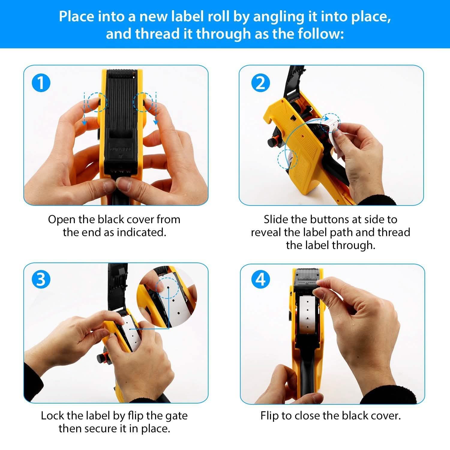 8 Digits Price Numerical Tag Gun
