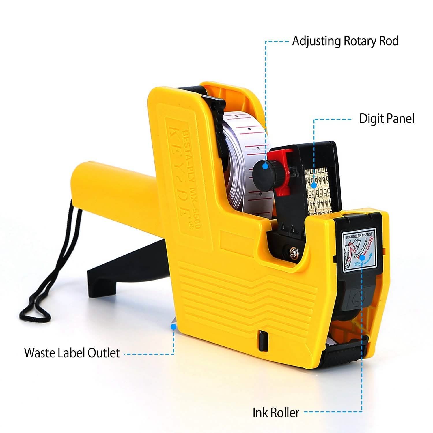 8 Digits Price Numerical Tag Gun