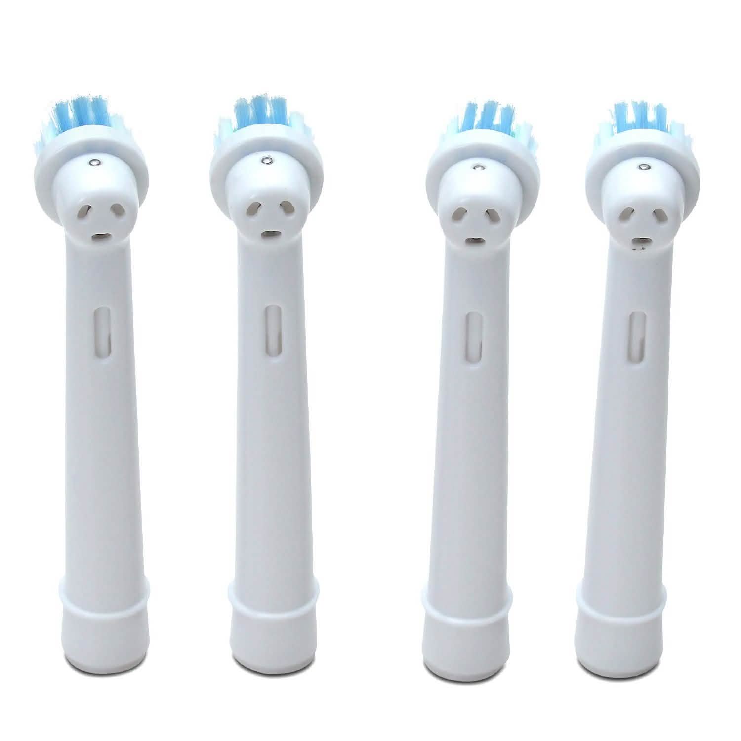 8-Pack: Generic Oral-B Braun Electric Toothbrush Heads Replacement Round Soft
