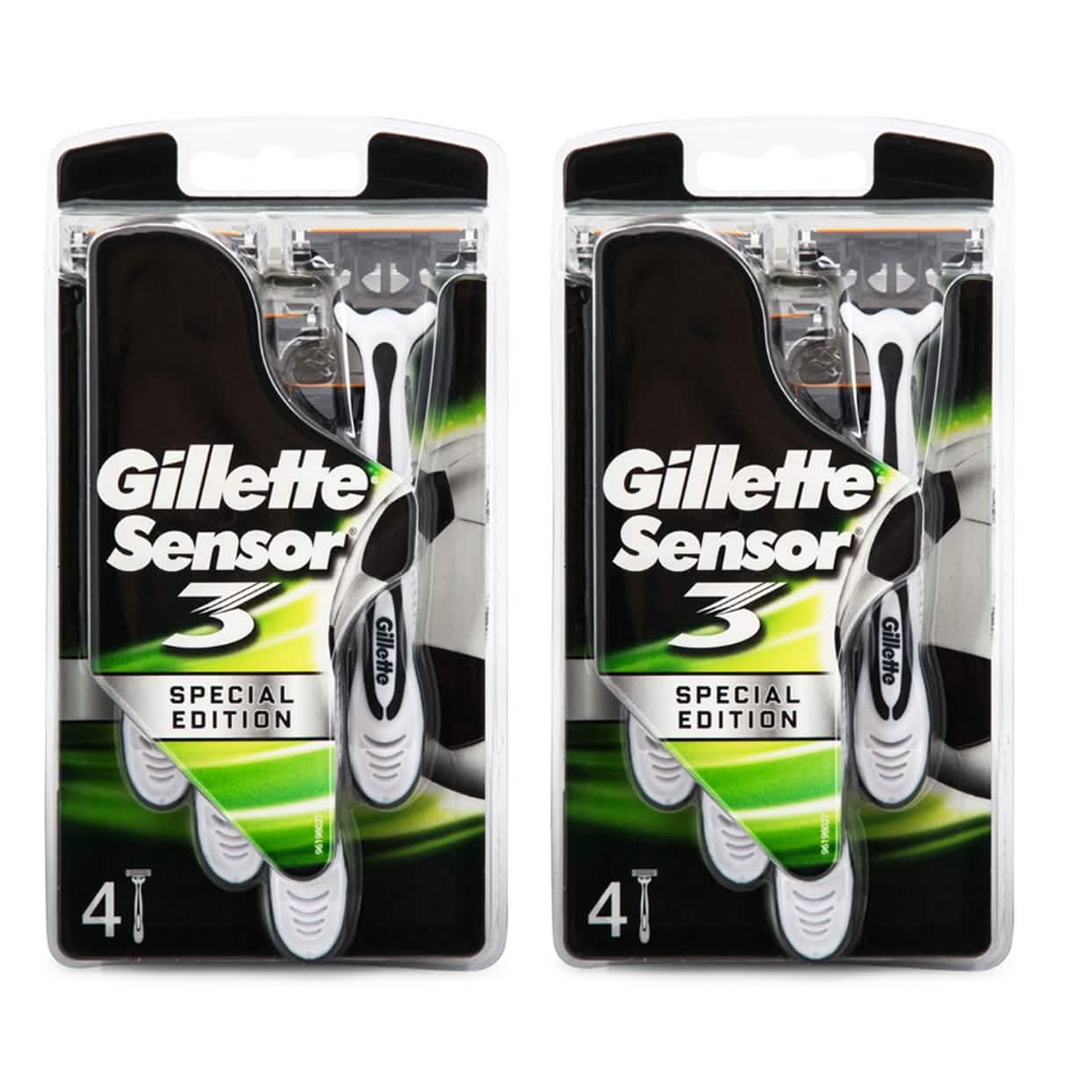 8-Pack: Gillette Sensor 3 Special Edition Razor