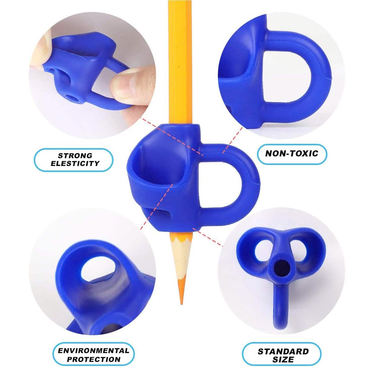 8-Pack: Pencil Grips Handwriting Trainers for Kids