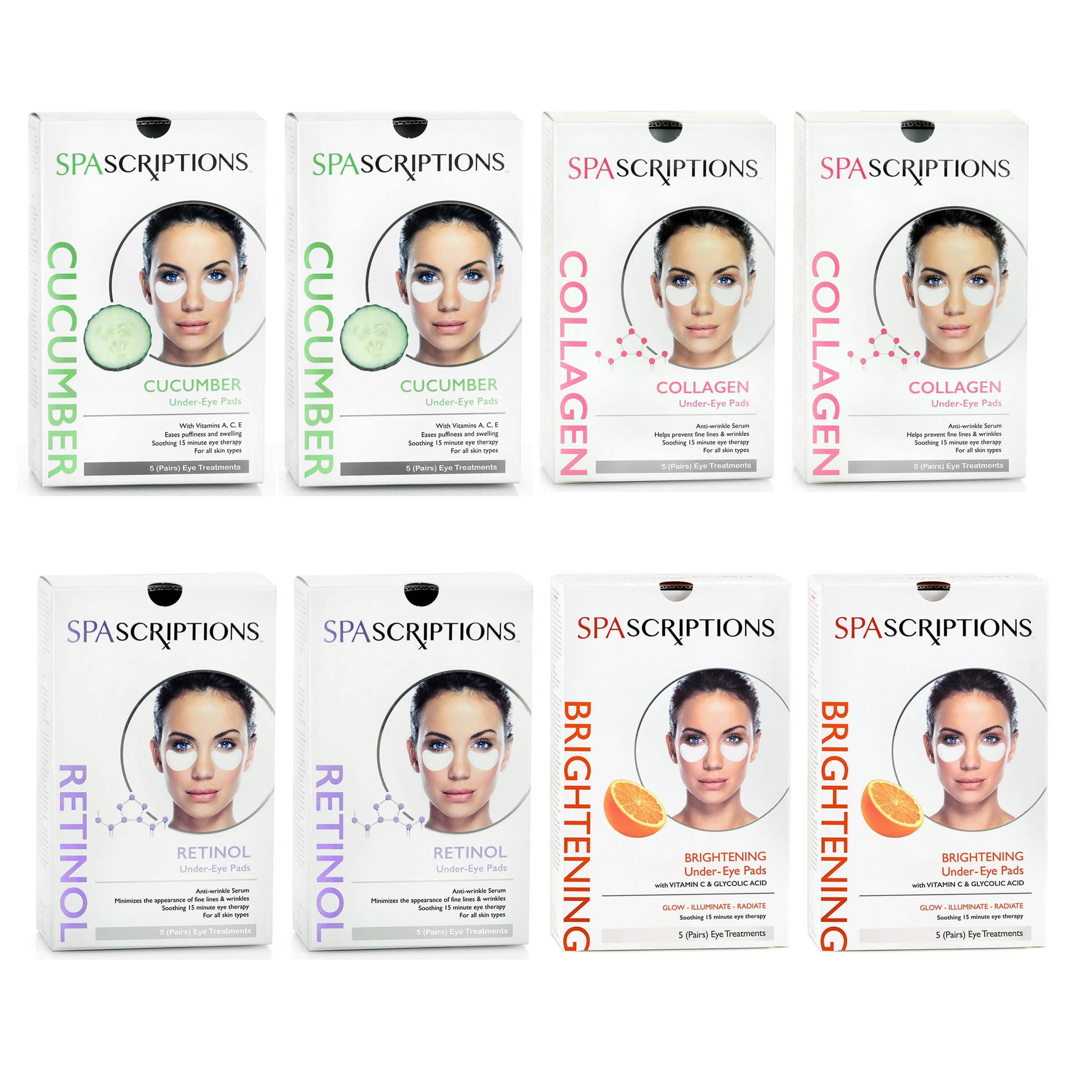 8-Pack: Under-Eye Treatments