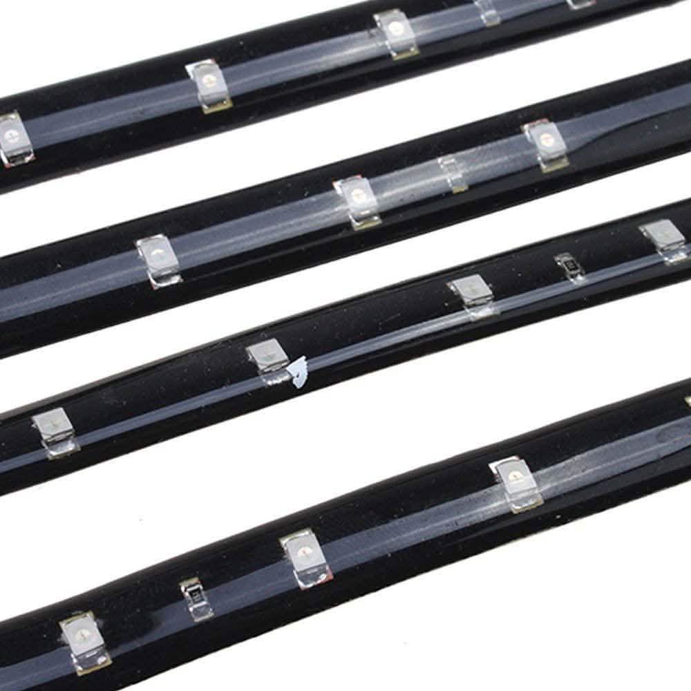 8-Piece: Flexible Waterproof LED Strip Light for Car
