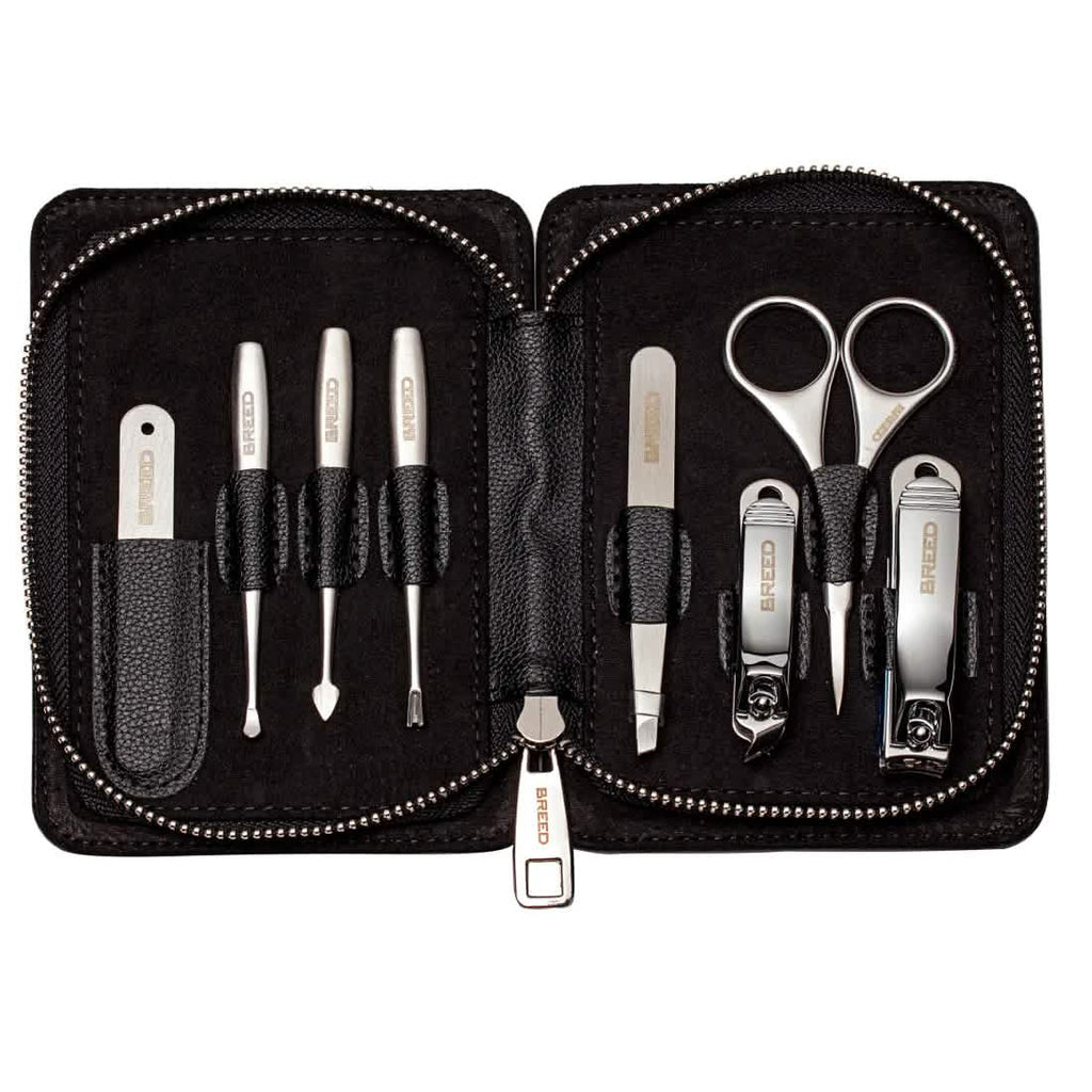 8-Piece Set: Breed Katana Surgical Steel Groom Kit