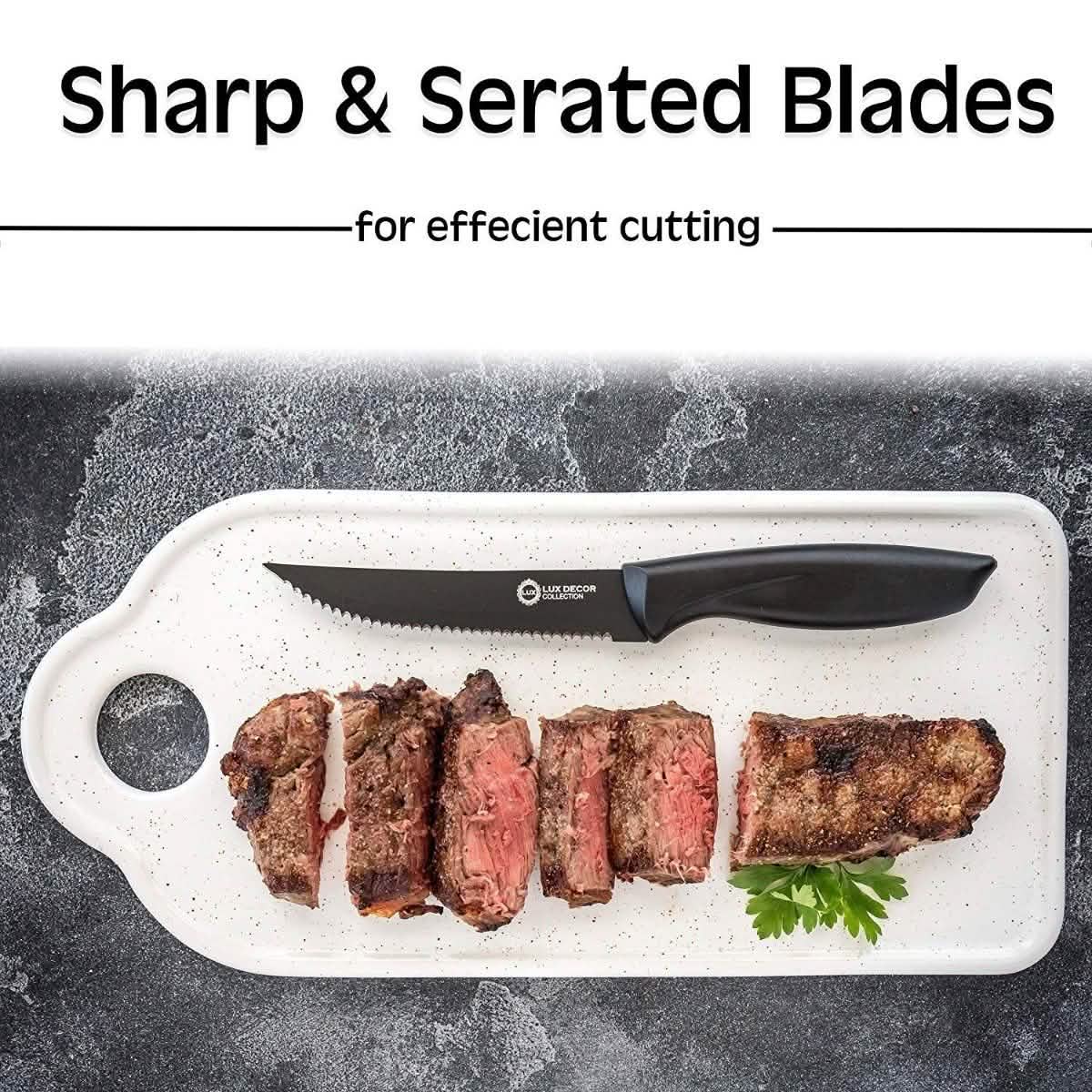 8-Piece Set:  Stainless Steel Knives set
