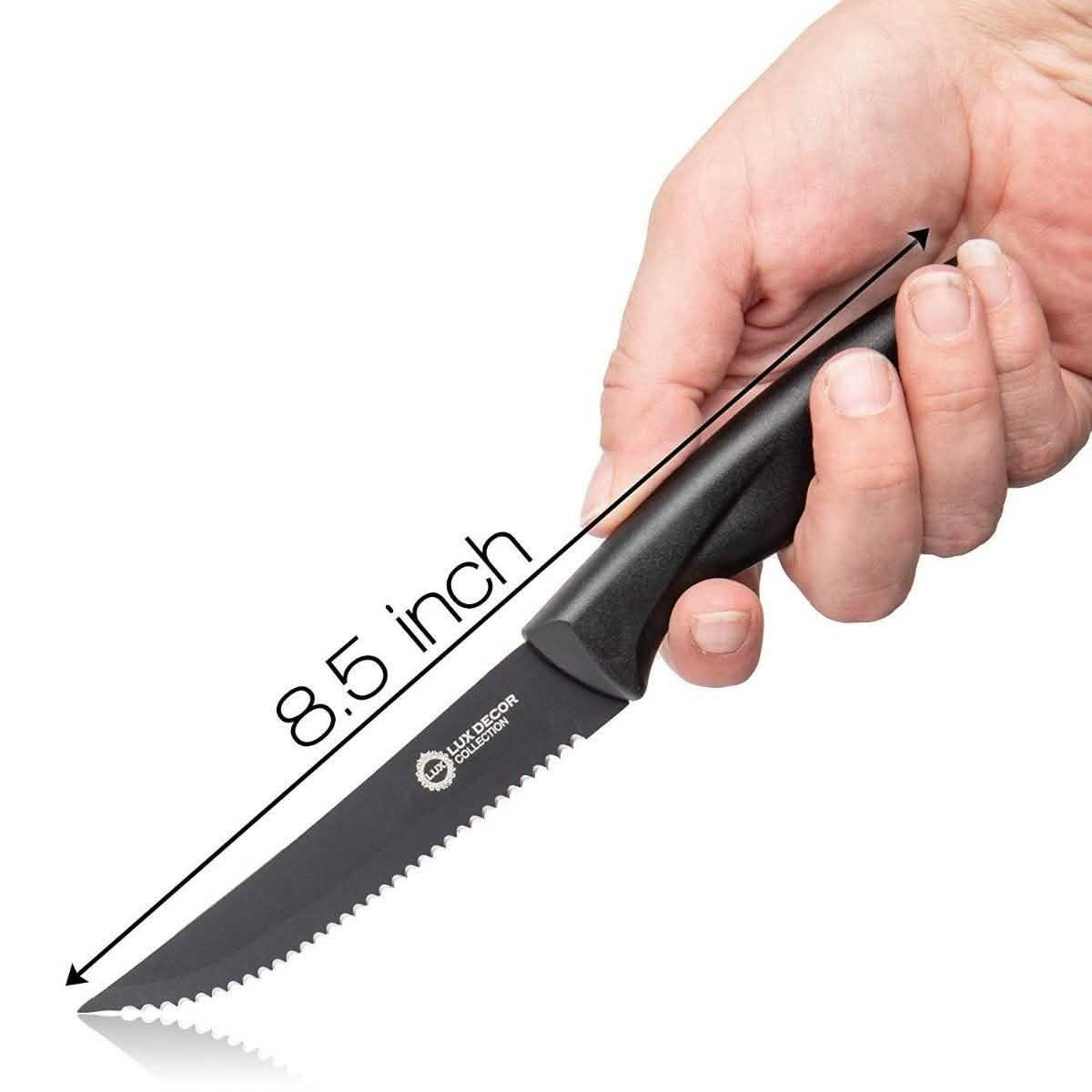 8-Piece Set:  Stainless Steel Knives set