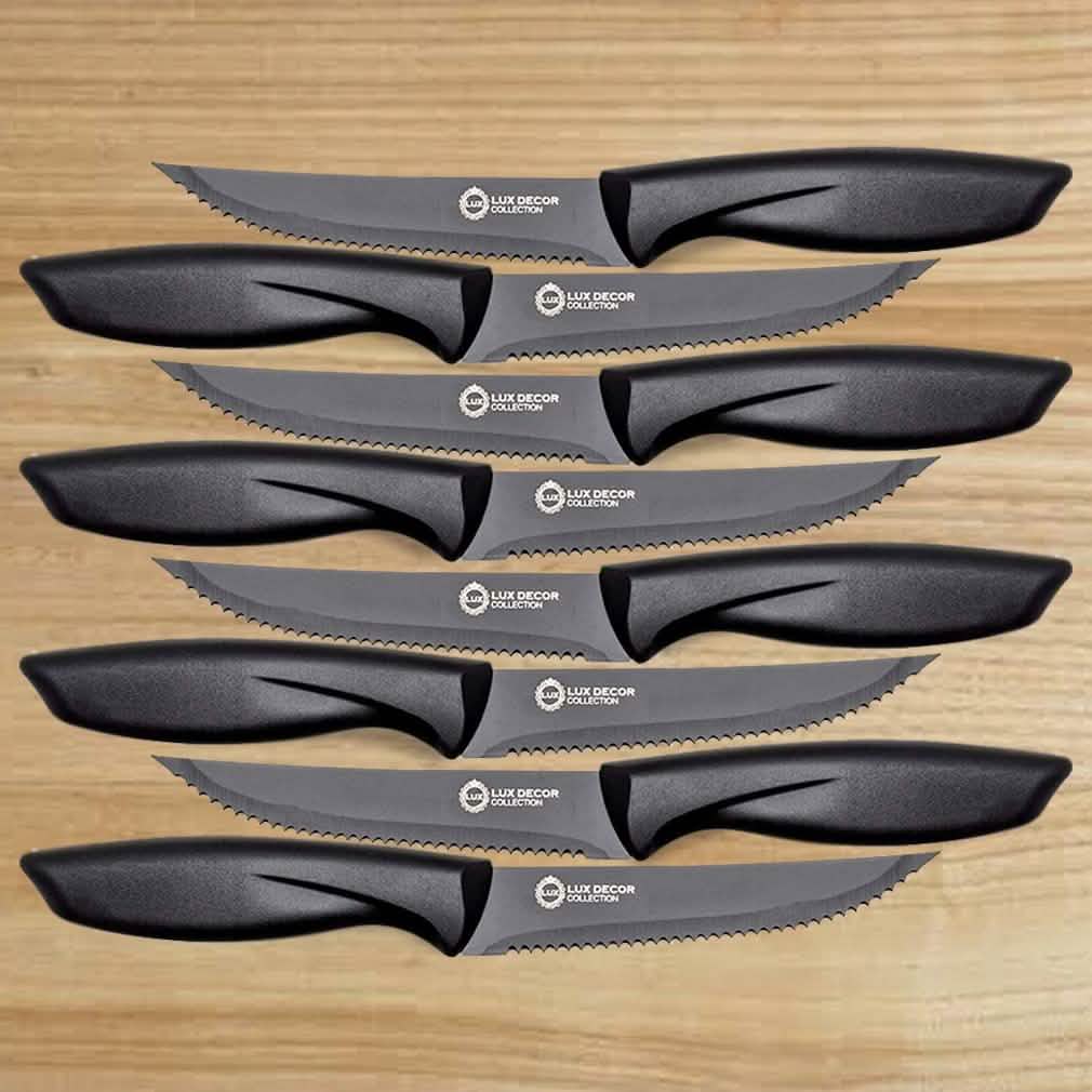 8-Piece Set:  Stainless Steel Knives set