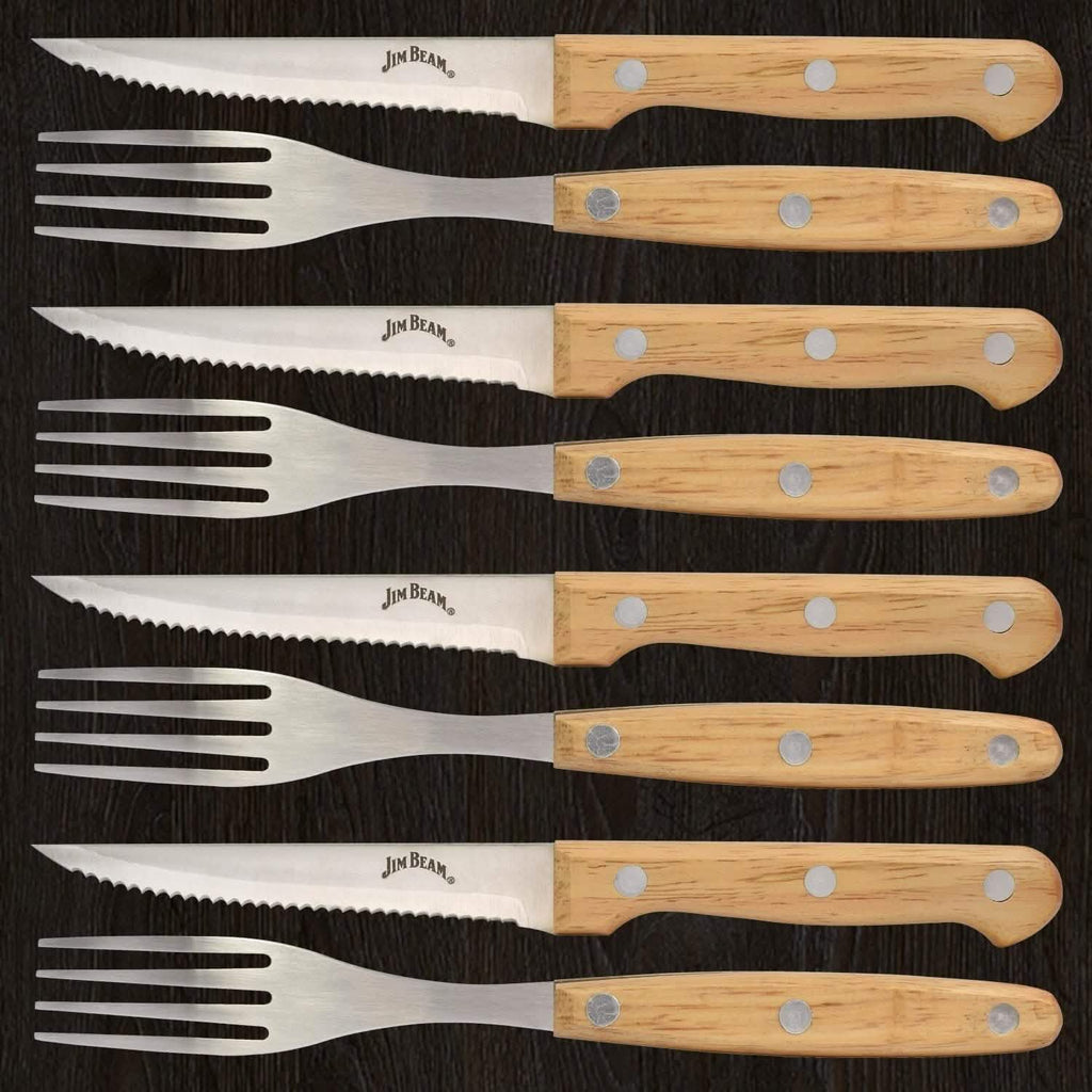 8-Piece Set: Steak Knife and Fork Set