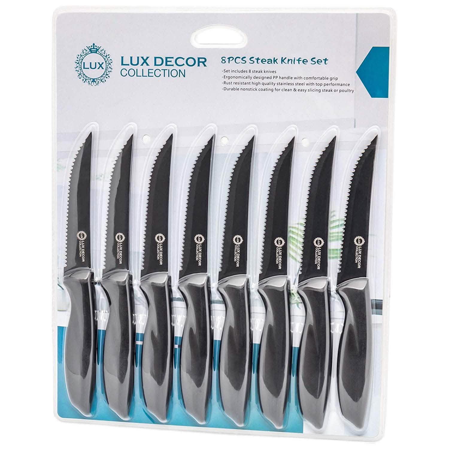 8-Piece Set: Steak Knife Stainless Steel