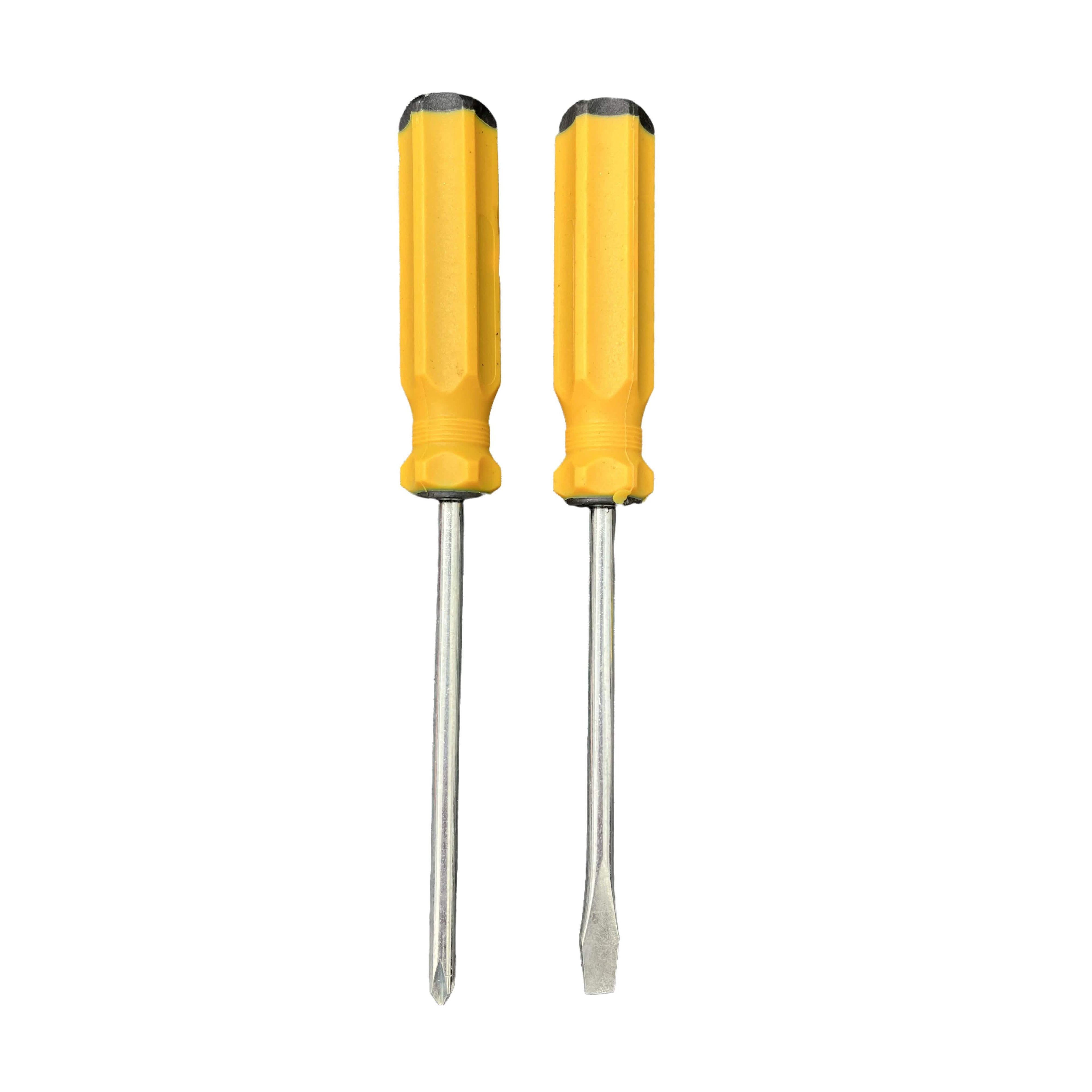 8-Piece: Tool Set with Measuring Tape, Screw Drivers, Hex Wrenches