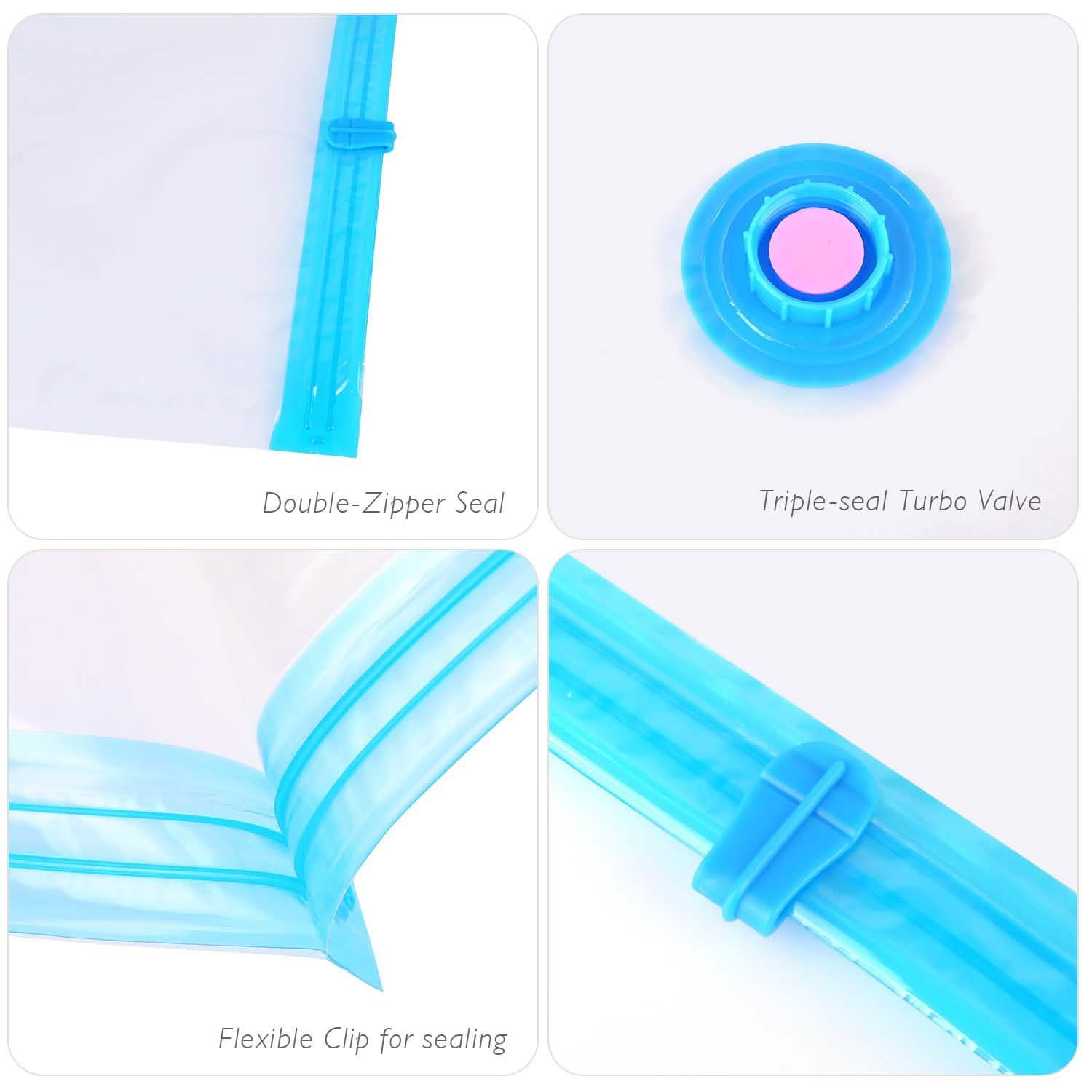 8-Pieces: Compressed Storage Bag