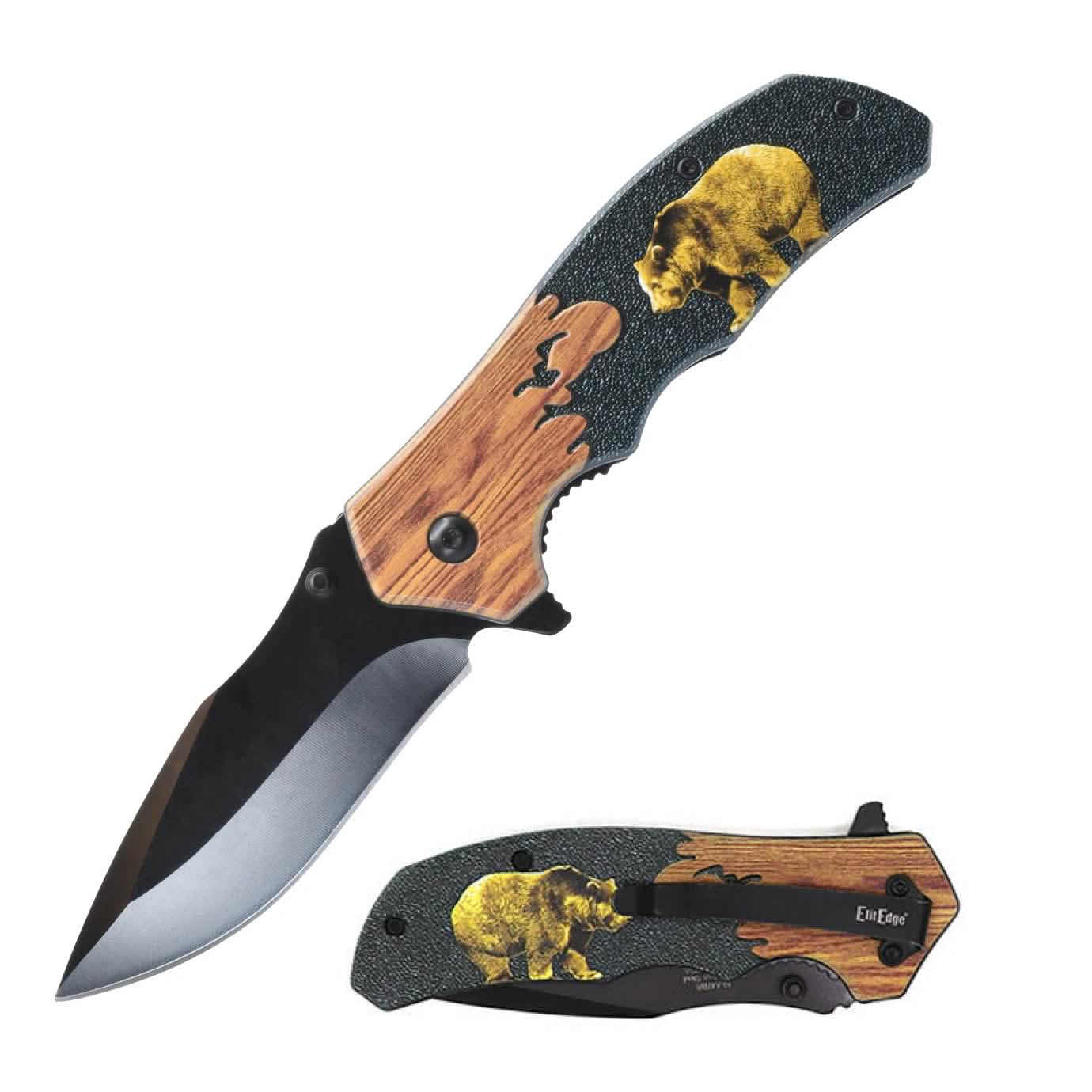 8" Wildlife Folding Knife